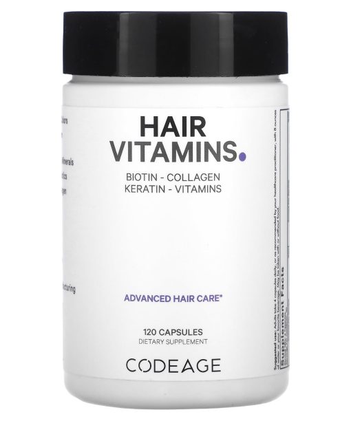 Codeage, Hair Vitamins, 120 Capsules