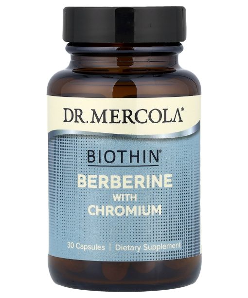 Dr. Mercola, Biothin®, Berberine with Chromium, 30 Capsules