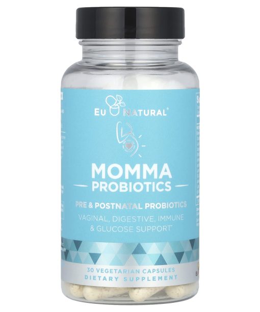 Eu Natural, Momma Probiotics, Pre & Postnatal Probiotics, 30 Vegetarian Capsules
