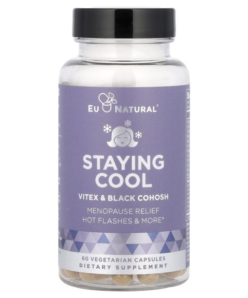 Eu Natural, Staying Cool, Vitex & Black Cohosh, 60 Vegetarian Capsules