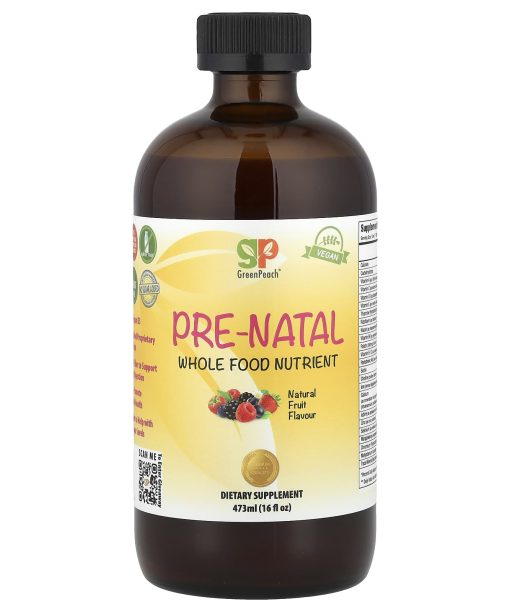 GreenPeach, Pre-Natal, Whole Food Nutrient, Natural Fruit, 16 fl oz (473 ml)