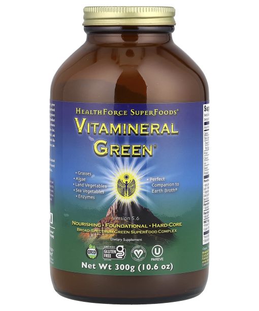 HealthForce Superfoods, Vitamineral Green®, Version 5.6, 10.6 oz (300 g)