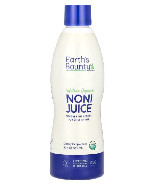 Earth's Bounty, Tahitian Organic Noni Juice, 32 fl oz (946 ml)