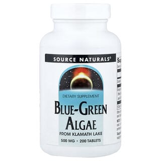 Source Naturals, Blue-Green Algae, 500 mg, 200 Tablets