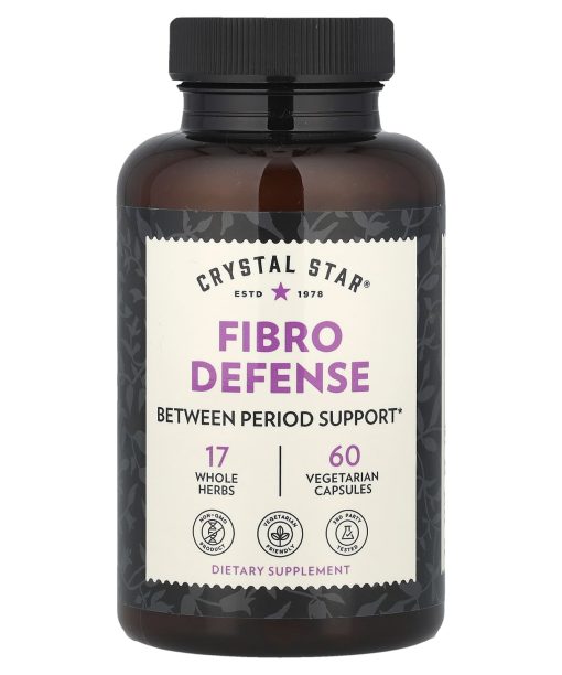 Crystal Star, Fibro Defense, 60 Vegetarian Capsules