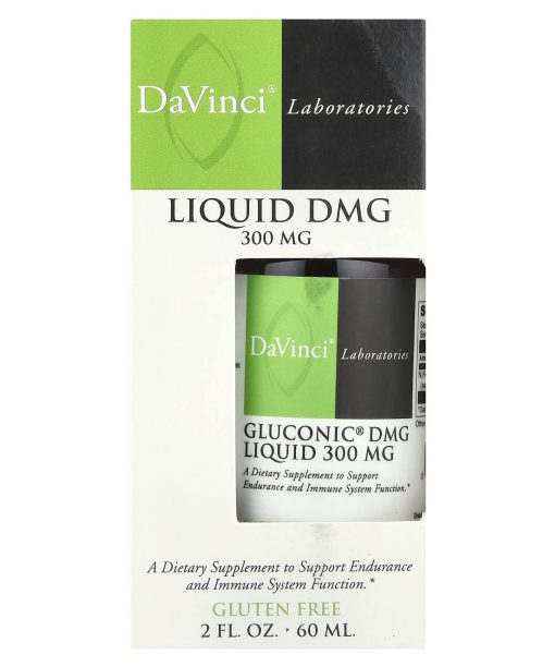DaVinci Laboratories, Gluconic DMG Liquid, 300 mg, 2 fl oz (60 ml)
