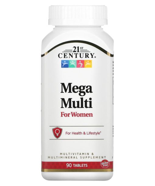 21st Century, Mega Multi for Women, 90 Tablets