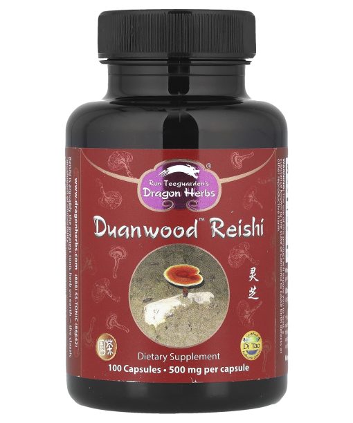 Dragon Herbs, Duanwood™ Reishi, 500 mg, 100 Capsules