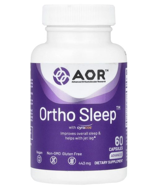 Advanced Orthomolecular Research AOR, Ortho Sleep™ with Cyracos, 60 Capsules