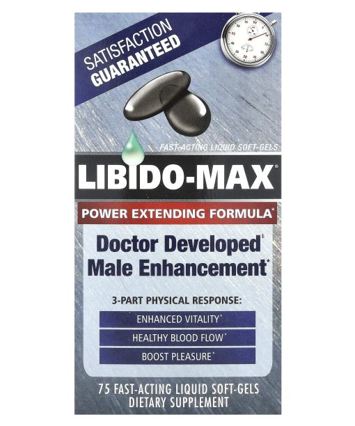 Applied Nutrition, Libido-Max®, 75 Fast-Acting Liquid Soft-Gels