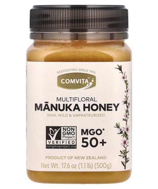 Comvita, Multifloral Manuka Honey, MGO 50+, 17.6 oz (500 g)