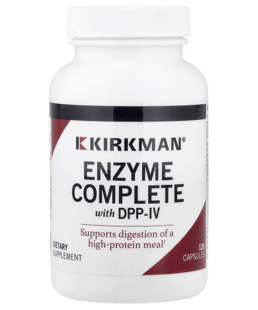 Kirkman Labs, Enzyme Complete With DPP-IV, 120 Capsules