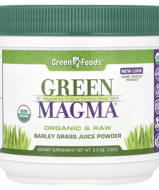 Green Foods, Green Magma®, Barley Grass Juice Powder, 5.3 oz (150 g)