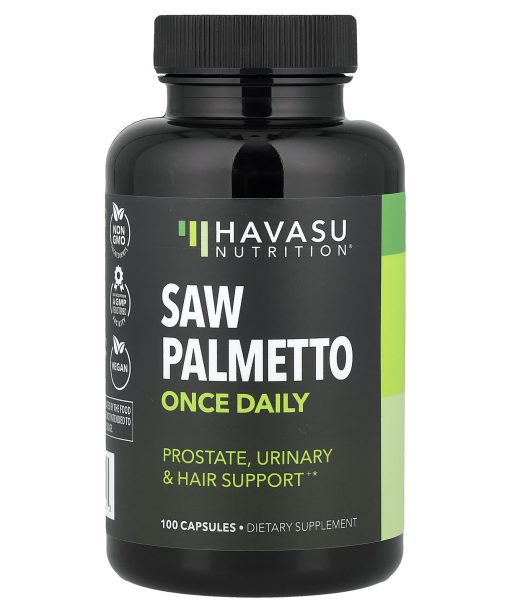 Havasu Nutrition, Saw Palmetto, 100 Capsules (500 mg per Capsule)