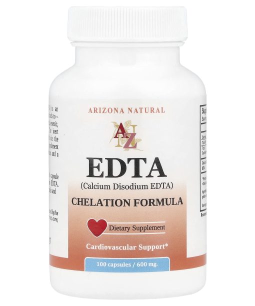 Arizona Natural, EDTA, 600 mg, 100 Capsules
