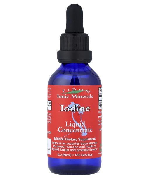 Eidon Ionic Minerals, Iodine, Liquid Concentrate, 2 oz (60 ml)