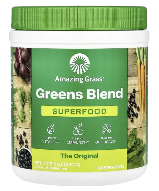 Amazing Grass, Greens Blend Superfood, 8.5 oz (240 g)