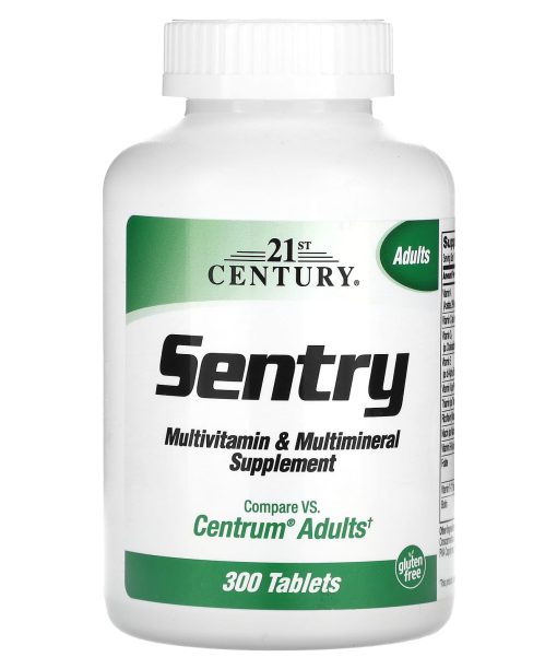 21st Century, Sentry, Adults Multivitamin & Multimineral Supplement, 300 Tablets