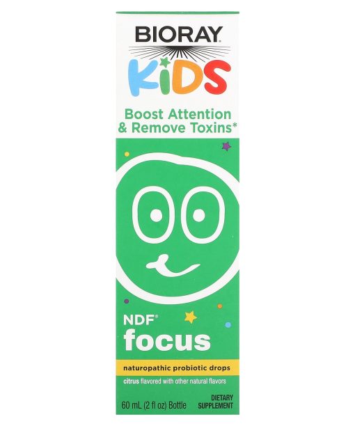 Bioray, Kids, NDF® Focus, Citrus, 2 fl oz (60 ml)