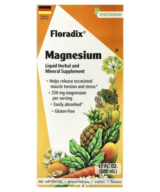 Floradix, Magnesium, 17 fl oz (500 ml)