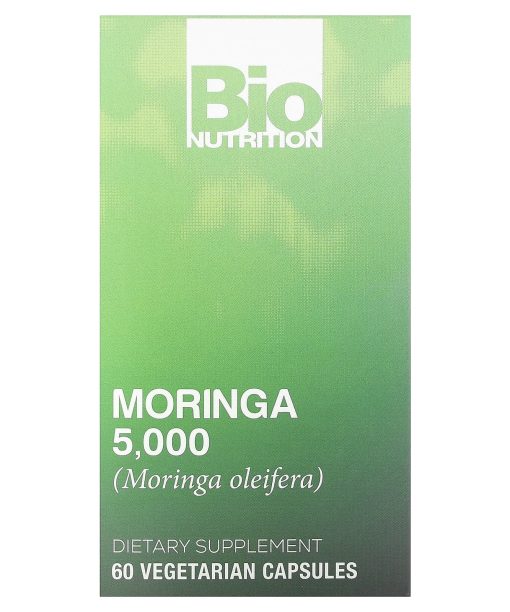 Bio Nutrition, Moringa, 5,000 mg, 60 Vegetarian Capsules