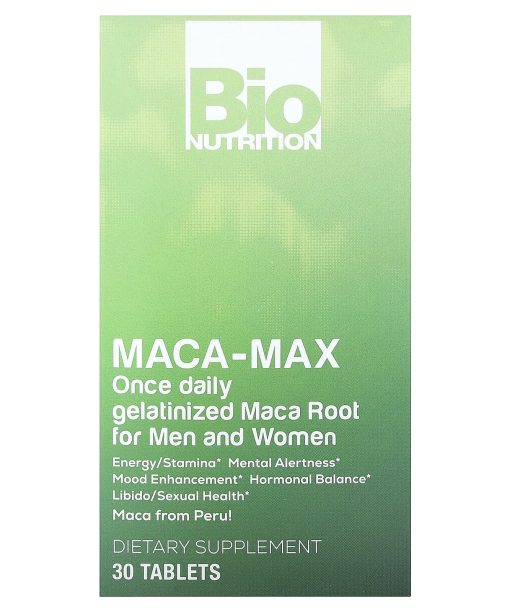 Bio Nutrition, Maca-Max, For Men and Women, 1,000 mg , 30 Tablets