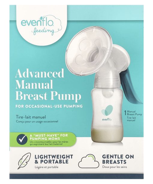 Evenflo Feeding, Advanced Manual Breast Pump, 1 Manual Breast Pump