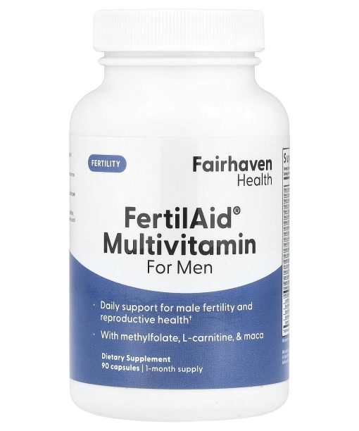 Fairhaven Health, FertilAid® Multivitamin for Men, 90 Capsules