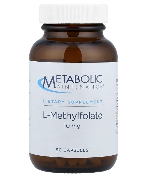 Metabolic Maintenance, L-Methylfolate, 10 mg, 90 Capsules