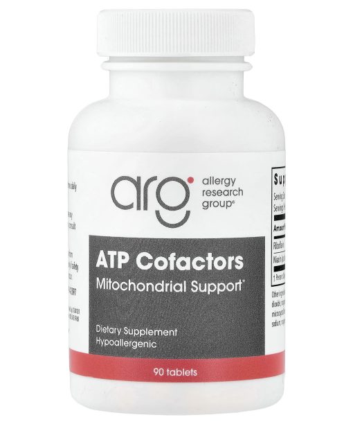 Allergy Research Group, ATP Cofactors, Mitochondrial Support, 90 Tablets