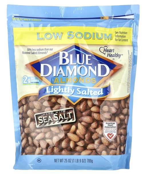 Blue Diamond, Almonds, Lightly Salted, 25 oz (709 g)