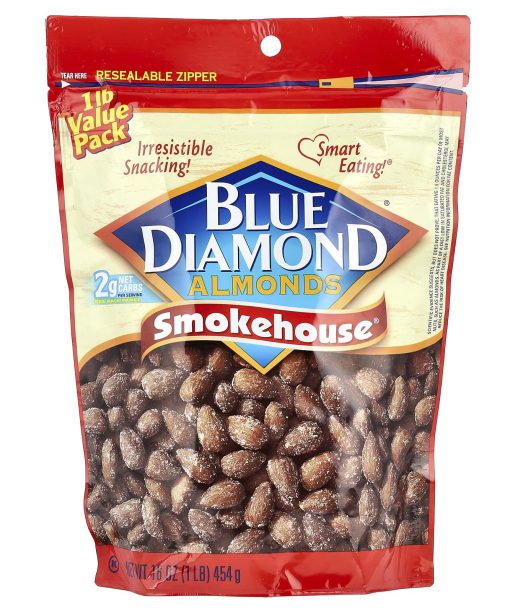 Blue Diamond, Smokehouse®, Almonds, 16 oz (454 g)