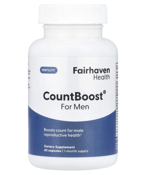 Fairhaven Health, CountBoost® for Men, 60 Capsules