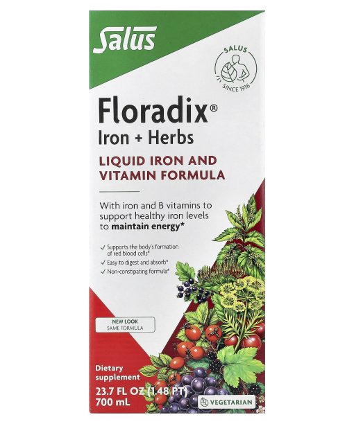 Floradix®, Iron + Herbs, 23.7 fl oz (700 ml)