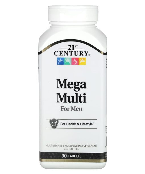 21st Century, Mega Multi for Men, 90 Tablets