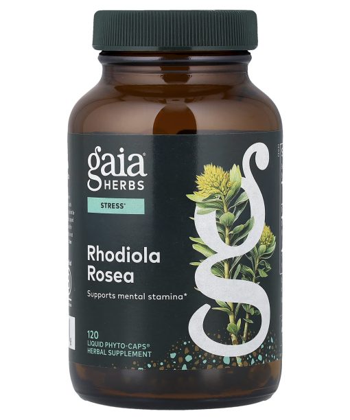 Gaia Herbs, Rhodiola Rosea, 120 Liquid Phyto-Caps® (120 mg Per cap)
