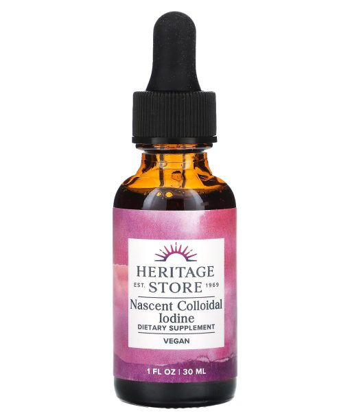 Heritage Store, Nascent Colloidal Iodine, 1 fl oz (30 ml)