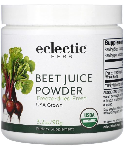 Eclectic Herb, Beet Juice Powder, 3.2 oz (90 g)