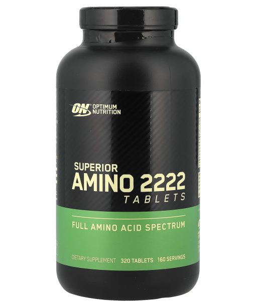 Optimum Nutrition, Superior Amino 2222, 320 Tablets