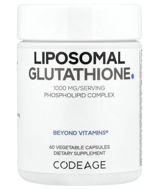 Codeage, Liposomal Glutathione, 60 Vegetable Capsules (500 mg per Capsule)