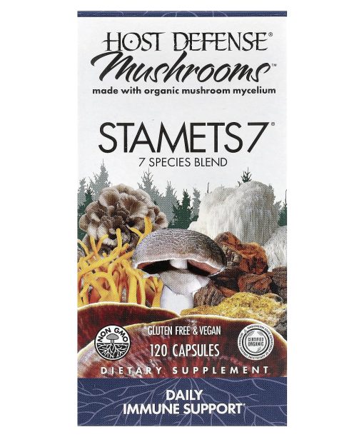 Host Defense, Mushrooms™, STAMETS 7®, 120 Capsules