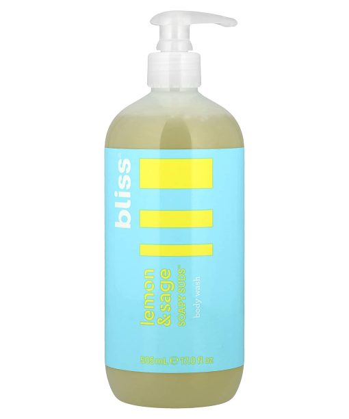 Bliss, Soapy Suds™, Body Wash, Lemon & Sage, 17 fl oz (505 ml)