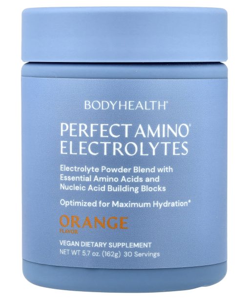 BodyHealth, Perfect Amino® Electrolytes, Orange, 5.7 oz (162 g)