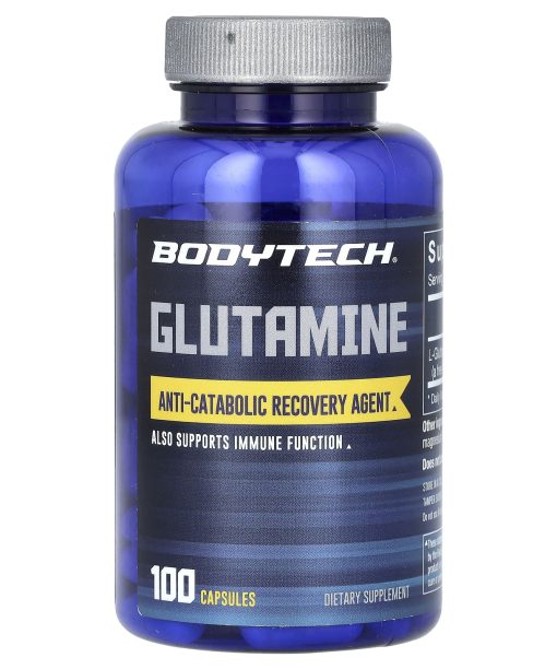 BodyTech, Glutamine, 500 mg , 100 Capsules