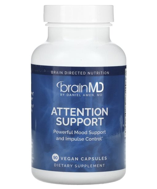 BrainMD, Attention Support, 90 Vegan Capsules