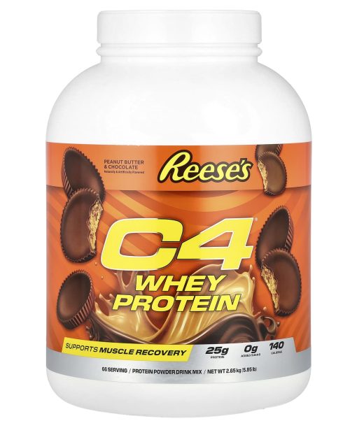 C4 / Cellucor, C4® Whey Protein, Reese's Peanut Butter & Chocolate , 5.85 lb (2.65 kg)