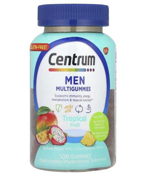 Centrum, Men Multigummies, Tropical Fruit, 100 Gummies