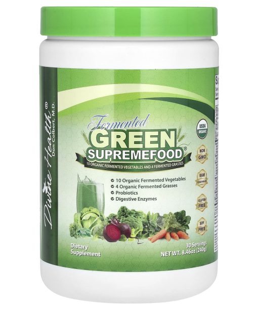 Divine Health, Fermented Green Supremefood®, 8.46 oz (240 g)