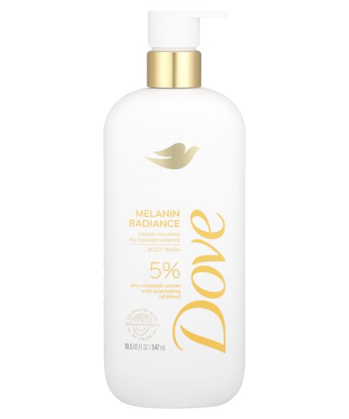 Dove, Melanin Radiance Body Wash, 18.5 fl oz (547 ml)