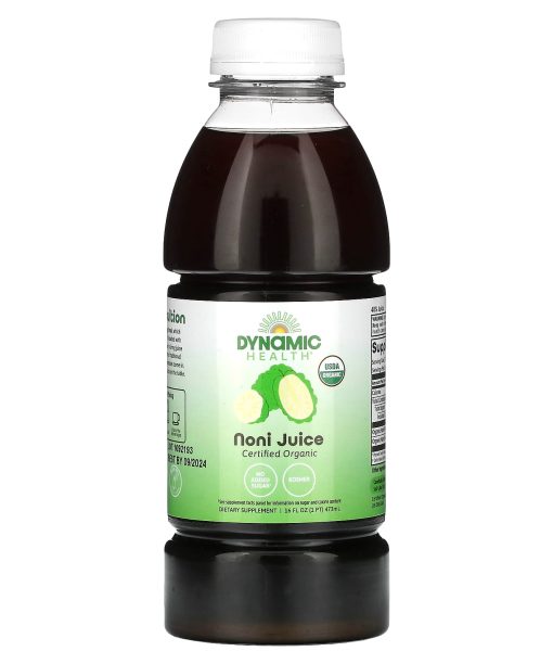 Dynamic Health, Certified Organic Noni Juice , 16 fl oz (473 ml)
